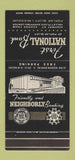 Matchbook Cover - First National Bank Poplar Bluff MO WEAR 30 Stk SAMPLE