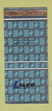 Matchbook Cover - Long Island Lighting WORN 30 Stk SAMPLE