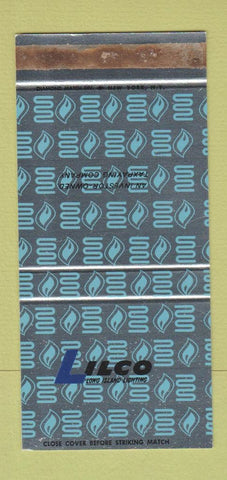Matchbook Cover - Long Island Lighting WORN 30 Stk SAMPLE