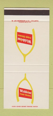 Matchbook Cover - Fried Chicken Wishbone 30 Stk SAMPLE