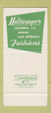 Matchbook Cover - Haltiwanger's Clothes Store Columbia SC 30 Stk SAMPLE