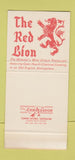 Matchbook Cover - Leland Motor Hotel Springfield IL WEAR 30 Stk SAMPLE