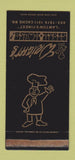 Matchbook Cover - Wright's Steak House Lawton OK WORN 30 Stk SAMPLE