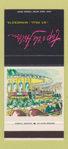 Matchbook Cover - Hilton Hotel St Paul MN 30 Stk SAMPLE