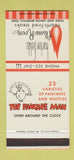 Matchbook Cover - Harlon Fields Flame Room Memphis TN pancakes 30 Stk SAMPLE