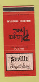 Matchbook Cover - Plaza Inn Kansas City MO 30 Stk SAMPLE