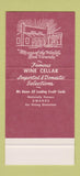Matchbook Cover - La Louisiane Restaurant San Antonio TX 30 Stk SAMPLE