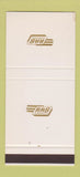 Matchbook Cover - RAS Incorporated Aircraft Sales Reading PA 30 Stk SAMPLE