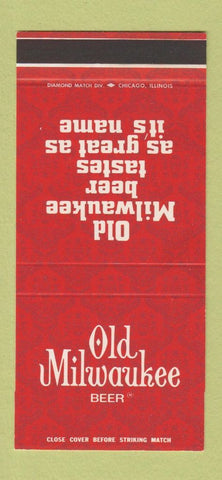 Matchbook Cover - Old Milwaukee Beer 30 Stk SAMPLE