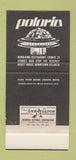 Matchbook Cover - Polaris Restaurant Atlanta GA WORN 30 Stk SAMPLE