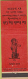 Matchbook Cover - Poodle Dog Cafe Victoria BC