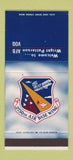 Matchbook Cover - Wright Patterson 2750th Air Base Wing military 30 Stk SAMPLE