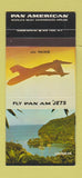 Matchbook Cover - Pan Am American Airlines Caribbean 30 Stk SAMPLE