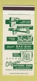 Matchbook Cover - Citizens National Bank Bowling Green KY 30 Stk SAMPLE