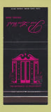 Matchbook Cover - Park Lane Hotel Toledo OH 30 Stk SAMPLE