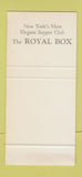 Matchbook Cover - Americana Hotel New York City 30 Stk SAMPLE
