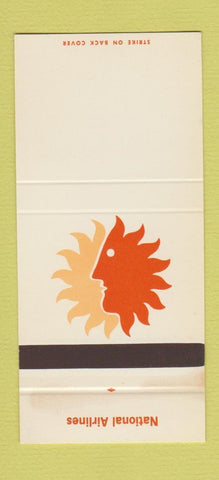 Matchbook Cover - National Airlines 30 Stk SAMPLE