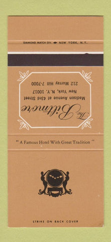 Matchbook Cover - Biltmore Hotel New York City 30 Stk SAMPLE