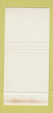 Matchbook Cover - Harlon Fields Flame Room Steak Memphis TN 30 Stk SAMPLE