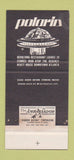 Matchbook Cover - Polaris Restaurant Atlanta GA WORN 30 Stk SAMPLE