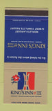 Matchbook Cover - King's Inn Golf Club Freeport Bahamas 30 Stk SAMPLE