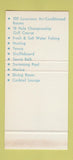 Matchbook Cover - The Plantation Resort FL? 30 Stk SAMPLE