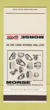 Matchbook Cover - Morse Power Transmission Borg Warner Ithaca NY 30 Stk SAMPLE