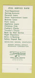 Matchbook Cover - Citizens National Bank of Bowling Green KY 30 Stk SAMPLE