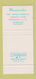Matchbook Cover Mountainlair West Virginia University Morgantown  30 Stk SAMPLE
