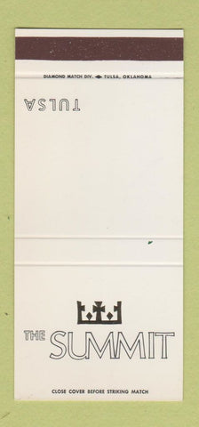 Matchbook Cover - The Summit Tulsa OK 30 Stk SAMPLE