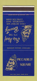 Matchbook Cover - Piccadilly Square Lakewood OH The Bounty 30 Stk SAMPLE