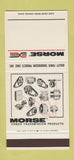 Matchbook Cover - Morse Power Transmission Borg Warner Ithaca NY 30 Stk SAMPLE