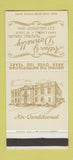 Matchbook Cover - Arthur J Donnelly Funeral Home St Louis MO 30 Stk SAMPLE