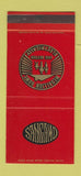 Matchbook Cover - Sangamo Electric Springfield IL WORN 30 Stk SAMPLE