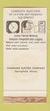 Matchbook Cover - Sangamo Electric Springfield IL WORN 30 Stk SAMPLE