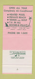 Matchbook Cover - The Key Biscayne Hotel Villas Miami FL 30 Stk SAMPLE