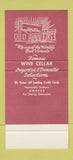 Matchbook Cover - La Louisiane Restaurant San Antonio TX 30 Stk SAMPLE