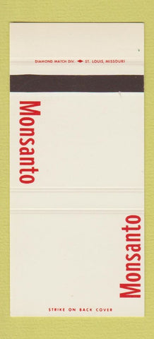 Matchbook Cover - Monsanto 30 Stk SAMPLE