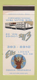 Matchbook Cover - Elks Lodge Omaha NE WEAR 30 Stk SAMPLE