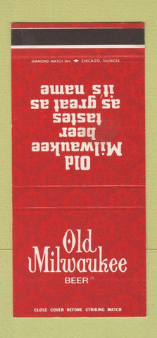 Matchbook Cover - Old Milwaukee Beer WEAR 30 Stk SAMPLE