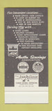 Matchbook Cover - Austin Savings Association TX 30 Stk SAMPLE