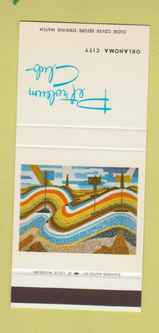 Matchbook Cover - Oklahoma City OK Petroleum Club 30 Stk SAMPLE