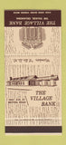 Matchbook Cover - The Village Bank OK 30 Stk SAMPLE