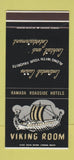 Matchbook Cover - Viking Room Ramada Champain IL 30 Stk SAMPLE
