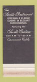 Matchbook Cover - Seville Plaza Inn Kansas City MO 30 Stk SAMPLE