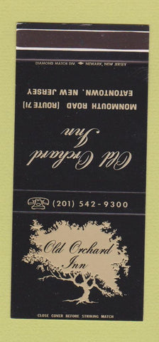Matchbook Cover - Old Orchard Inn Eatontown NJ WEAR 30 Stk SAMPLE