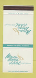 Matchbook Cover - Marco Beach Hotel and Villas Marco Island FL 30 Stk SAMPLE