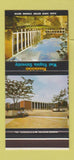 Matchbook Cover - West Virginia University Morgantown WV 30 Stk SAMPLE