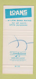 Matchbook Cover - First National Bank Huntsville AL 30 Stk SAMPLE