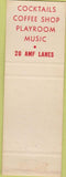 Matchbook Cover - Gala Lanes bowling Chicago CA